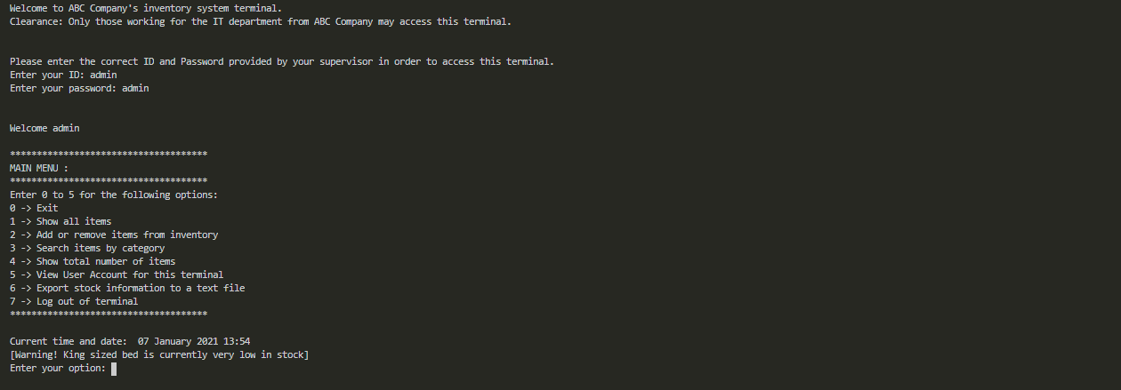 Python Group Assignment
